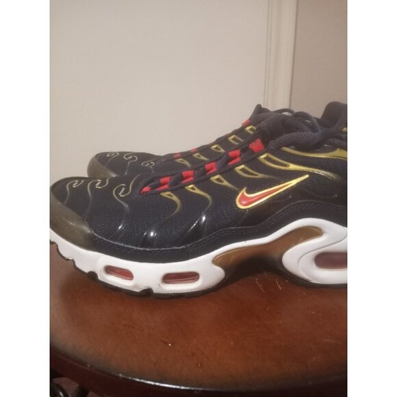 Nike Air Max Plus OG Size 5.5 Y Obsidian/ Comet Red, DJ2009-400 Tennis Shoes - Picture 10 of 16